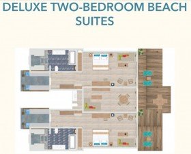 Deluxe Two-Bedroom Beach Suite