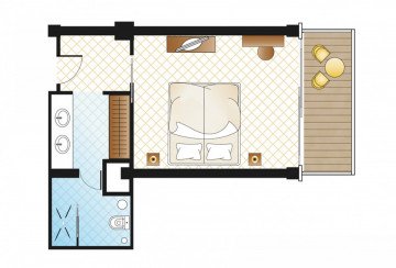 LUX.ME Guestroom Sea View (26 m²)