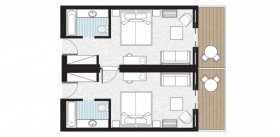 Grand Family Room Garden View (56 m²)