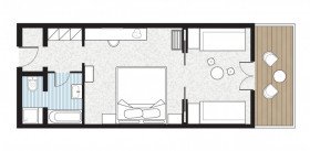 LUX.ME Paradiso Bungalow Suite Sea Side (50 m²)