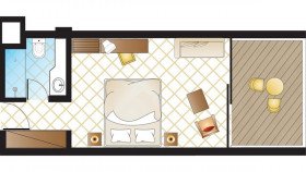 LUX ME Panoramic Guestroom Sea View (28m2)