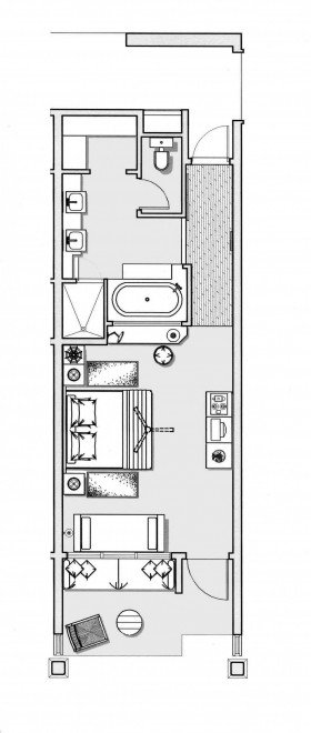 Deluxe Room Garden View (52 m²)