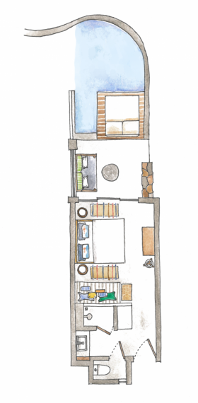 Couple Swim up room (31 m²)