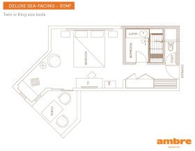 Deluxe Sea Facing Room (42 m2)