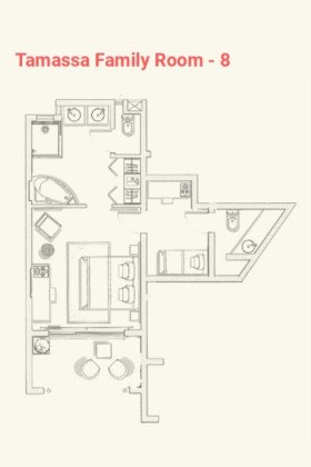 Tamassa Family Room (59 m²)