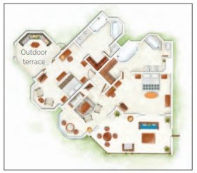 2-Bedroom Senior Family Suite