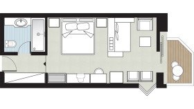 Bungalow, Sea View (33 m²)