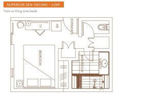 Superior Sea-Facing Room (30 m2)